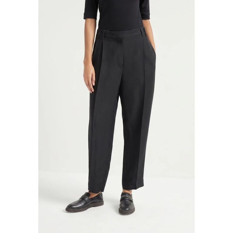 Woblack Relaxed Linen Trousers