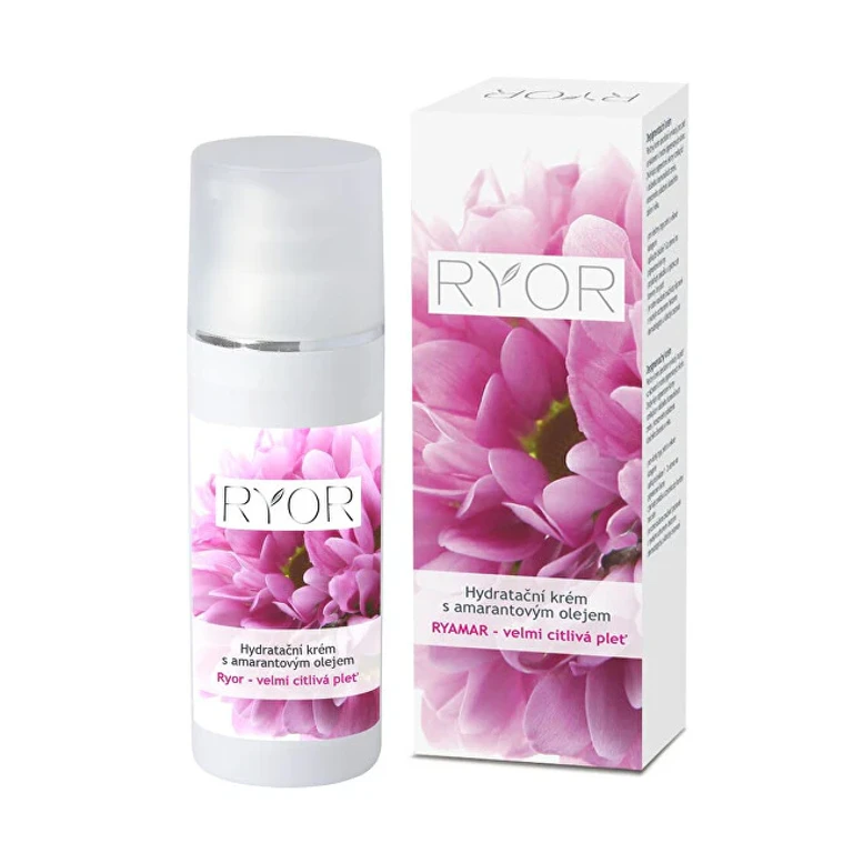 Moisturizing Cream With Amaranth Oil For Very Sensitive Skin Ryamar 50 Ml