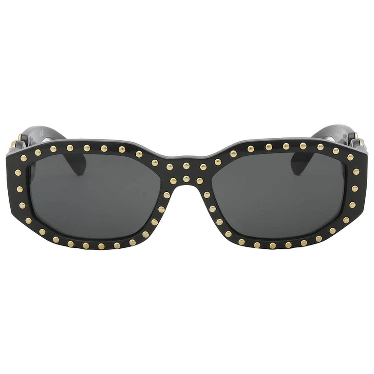 Dark Grey Geometric Sunglasses VE4361 539787