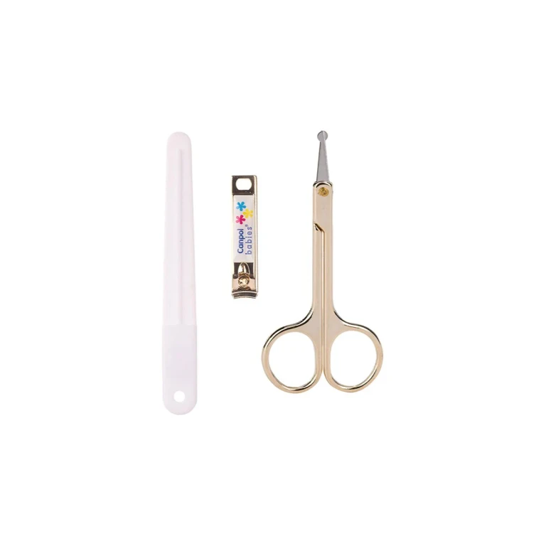 Hygiene Children's manicure set rounded tip scissors + nail file + nail tweezers