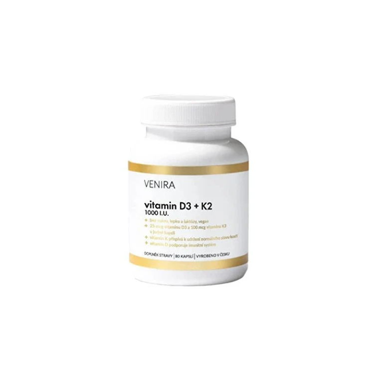 Vitamina D3 + K2 80 capsule