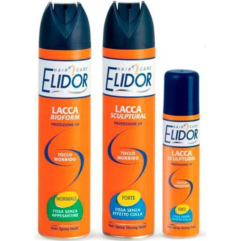 Elidor Sculptural Hair Spray UV Protection Strong Hold 75 ml
