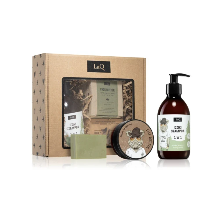 Boar From Forest Gift Set for Face, Body and Hair