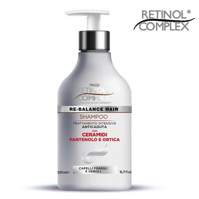 Shampoo 500 Ml Hair Loss Anti-ceramides-Panthenol and Nettle