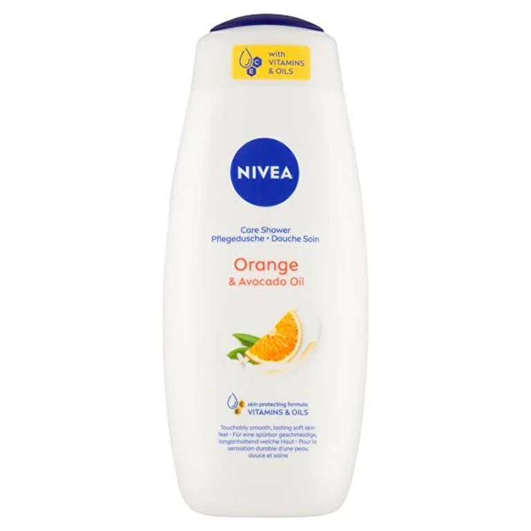 Gel de duche de laranja e óleo de abacate (Gel de duche Care) 500 ml
