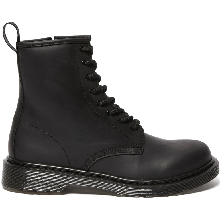 1460 Serena Leather Faux Fur Lined Boots - Youth