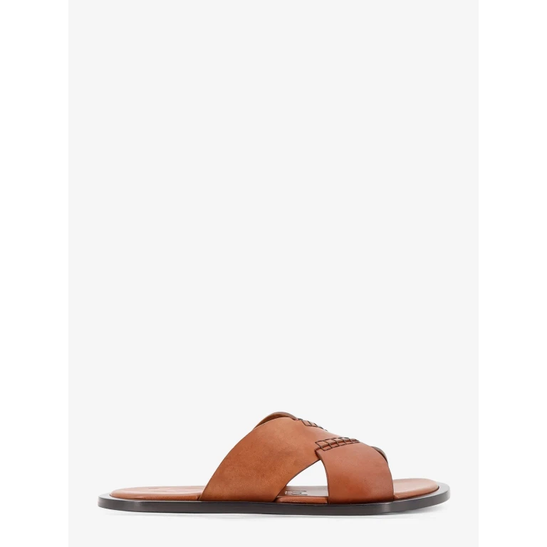 Sandals Flex Leather Brown