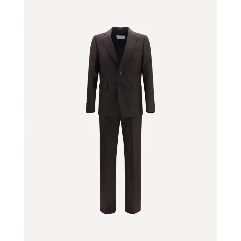 Chevron wool Suit Male 50