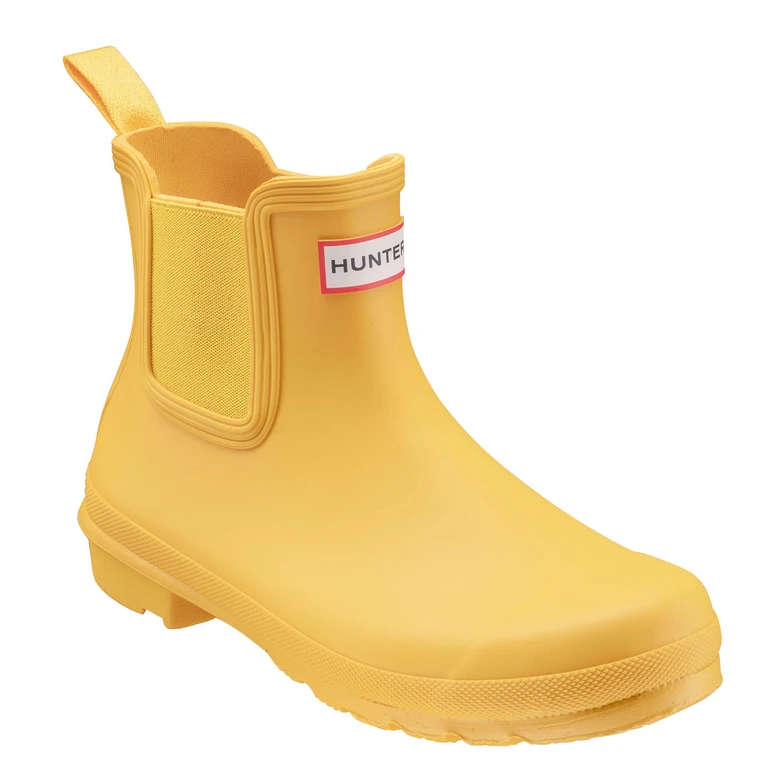 WOMEN'S ORIGINAL CHELSEA BOOT - YELLOW 6:- 6, Yellow
