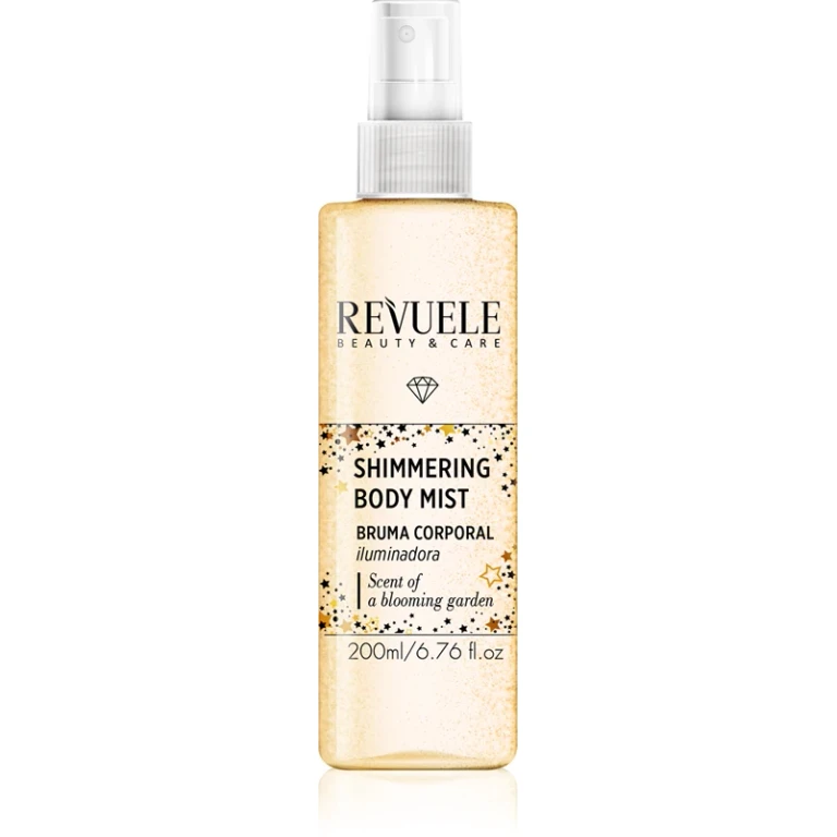 illuminating body spray gold color 200 ml