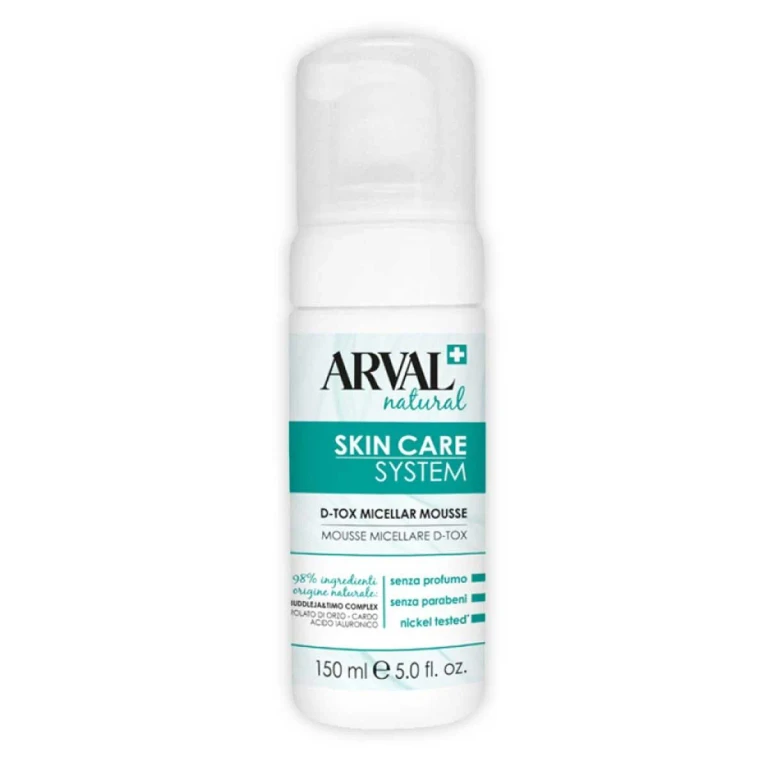 natural skincare system d-tox micellar mousse 150 ml