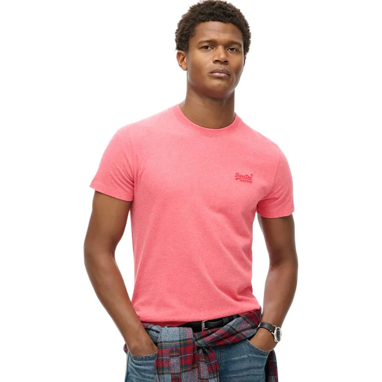 Essential Logo Emb Tee - Men's
