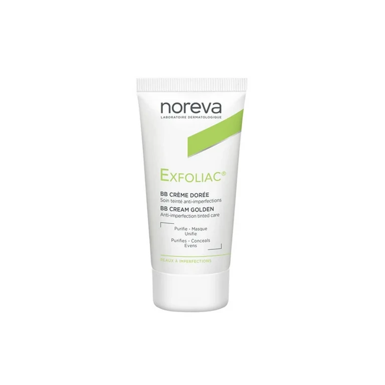 Noreva Exfoliac BB Golden Cream Skin Imperfections 30ml