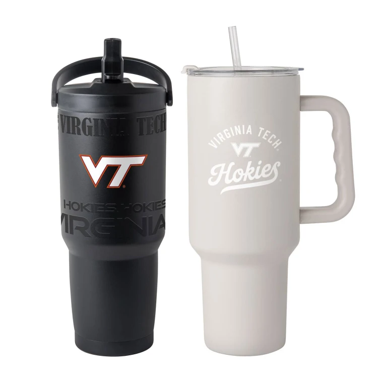 Virginia Tech Hokies Stainless Steel Tumbler Set