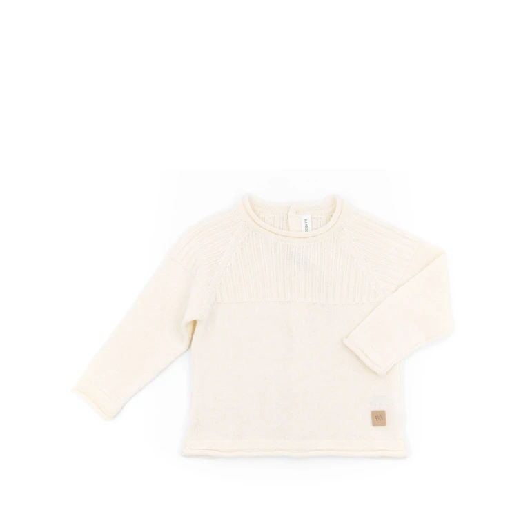 Sweater Open Back "Ribbed"