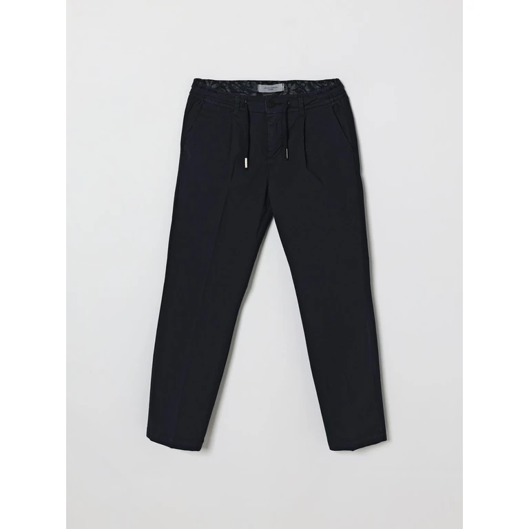 Stretch Cotton Drawstring Trousers (J5117PS26RE098)