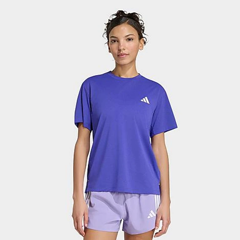 adidas Women's adi365 Iconic Climacool Running T-Shirt in White Size: XXS