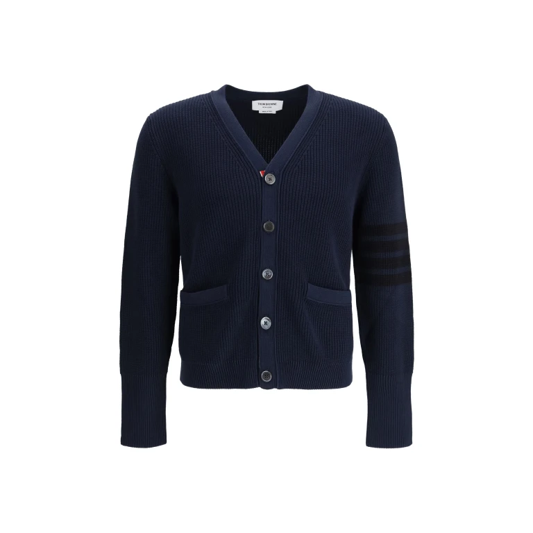 V-Neck Cardigan Navy