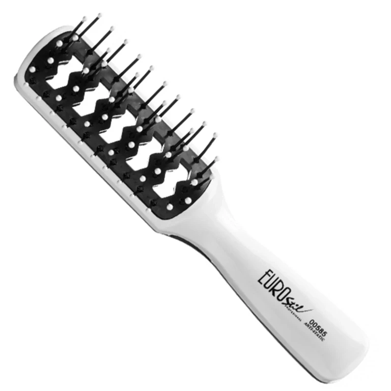 Eurostil Bicolor Skeleton Small Anti-Static Brush 1 pc