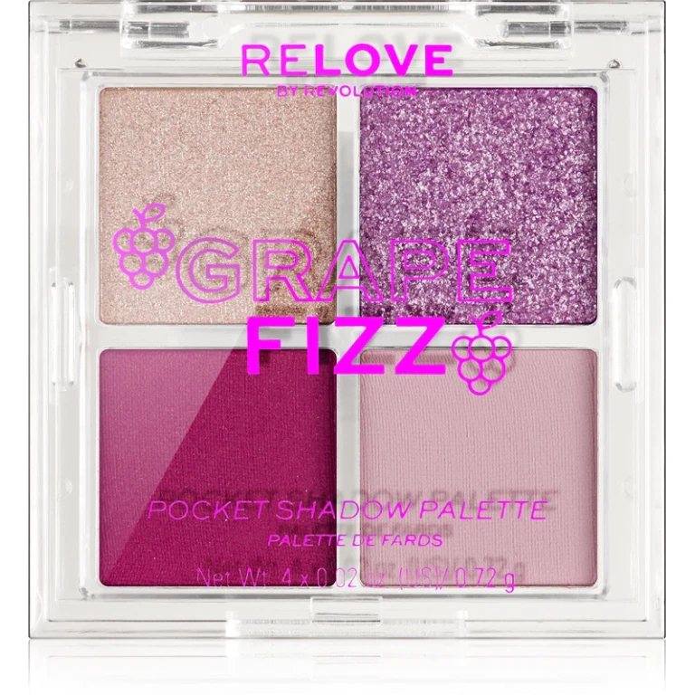 Pocket Eyeshadow Palette Grape Fizz 4x0.72 g