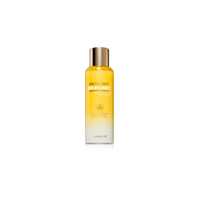 Miss Flower & Mr. Honey Propolis emollient and hydrating tonic lotion for dry and sensitive skin 190 ml