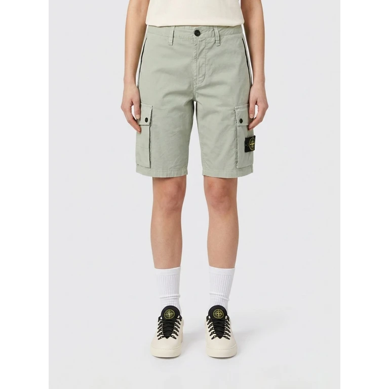 Stretch Cotton Cargo Shorts (L100019S0A10V0055)