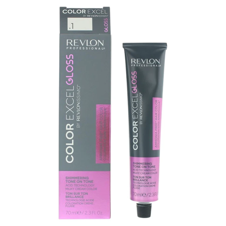 Color Excel Gloss Permanent hair dye without ammonia .1 Anti-Red 70 ml