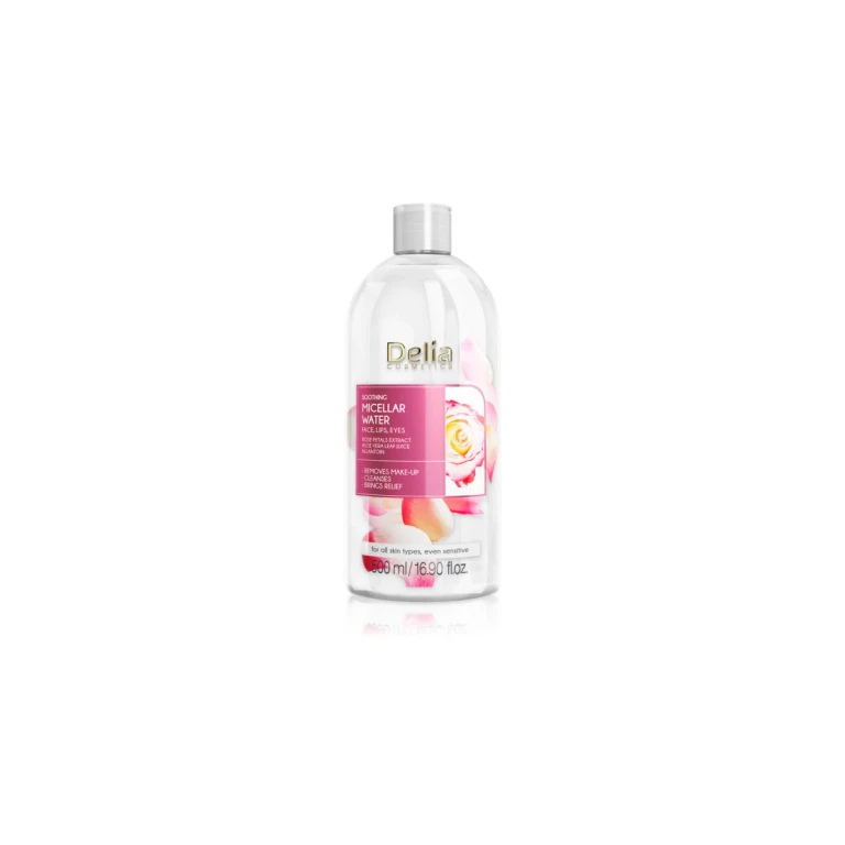 Rose Petal Extract Soothing Cleansing Micellar Water 500 Ml