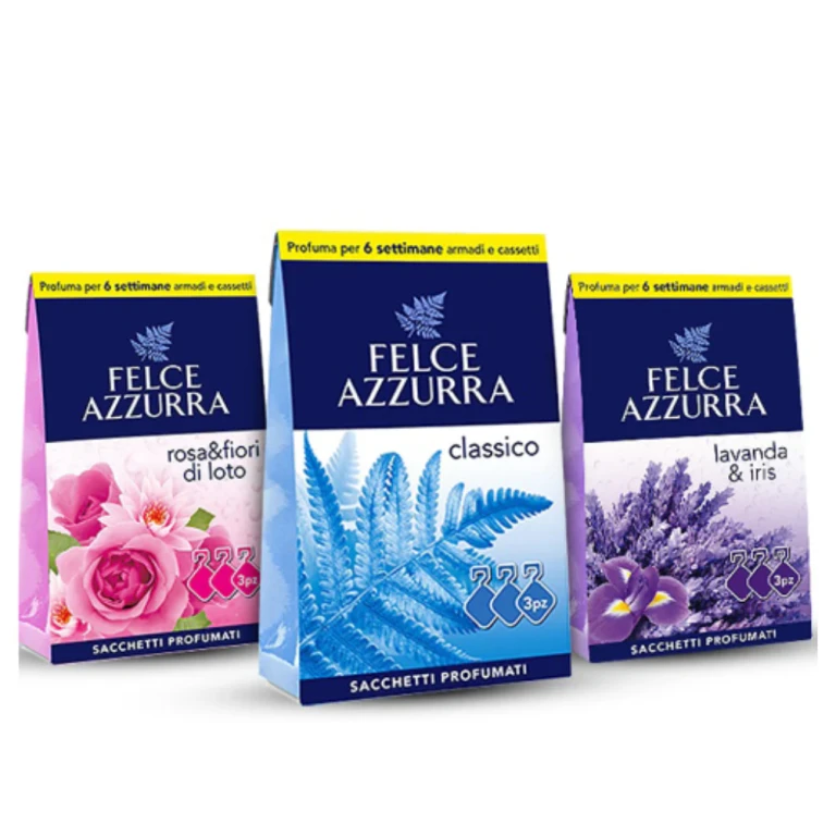 Il Bianco Sachets for Scenting Linen 3 Pieces Assorted Fragrances