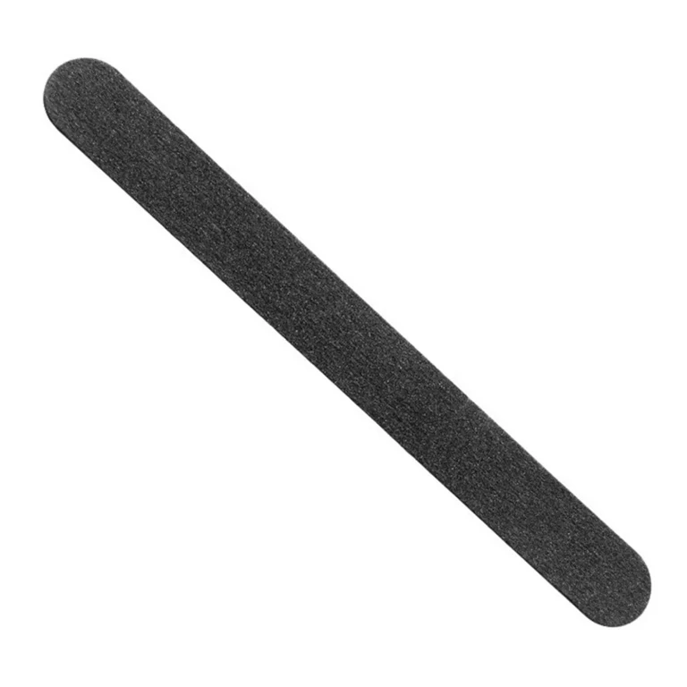 American nail file Eurostil 180 mm black, pack of 50 pieces