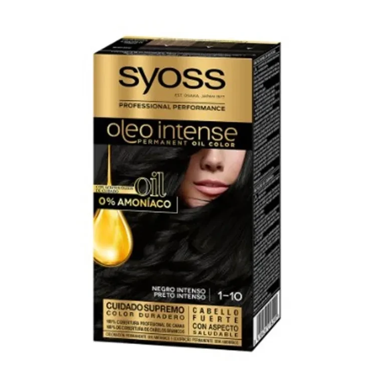 Oleo Intense Permanent Hair Color 1-10 Deep Black