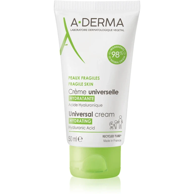 A-Derma Universal Moisturizing Cream 50ml Travel Size