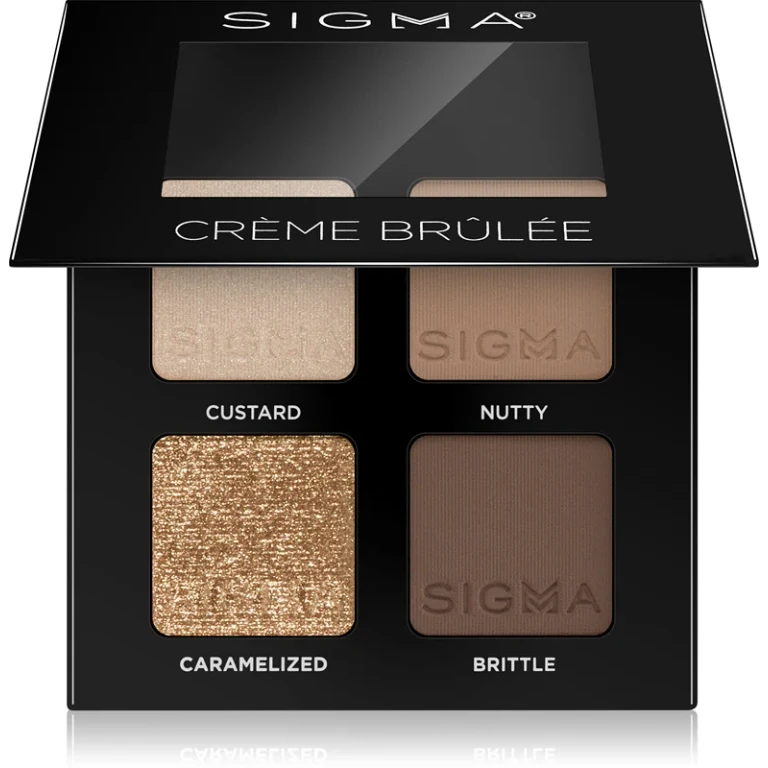 Quad Crème Brûlée eyeshadow palette 4 g