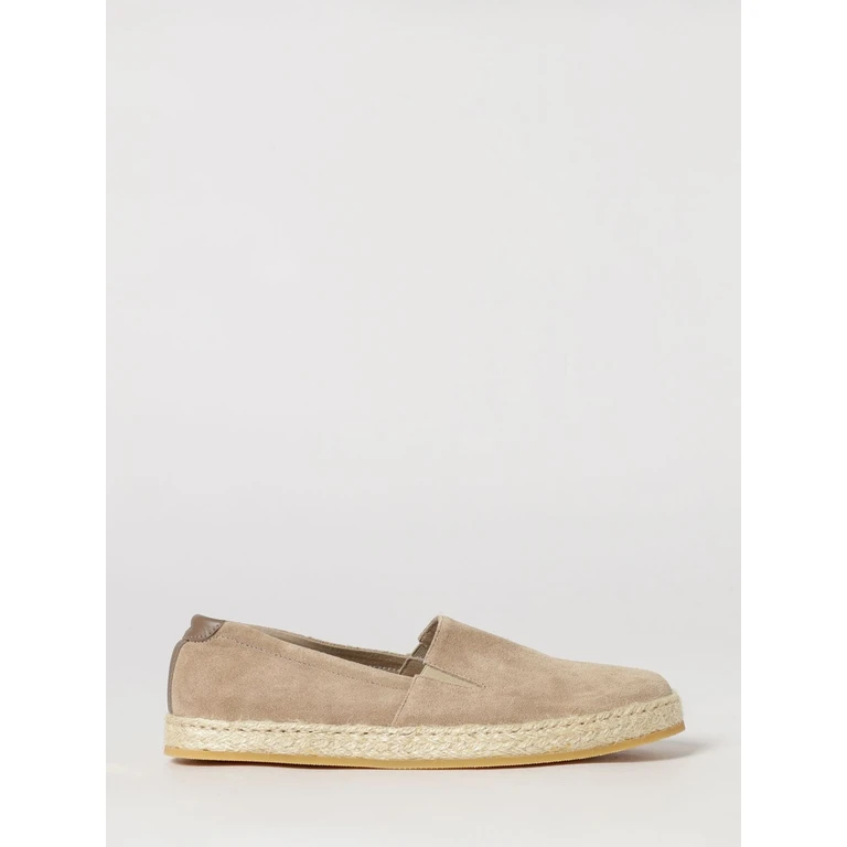 Boy's Suede Leather Espadrilles with Rubber Sole (BSEOG1I169CIE16)