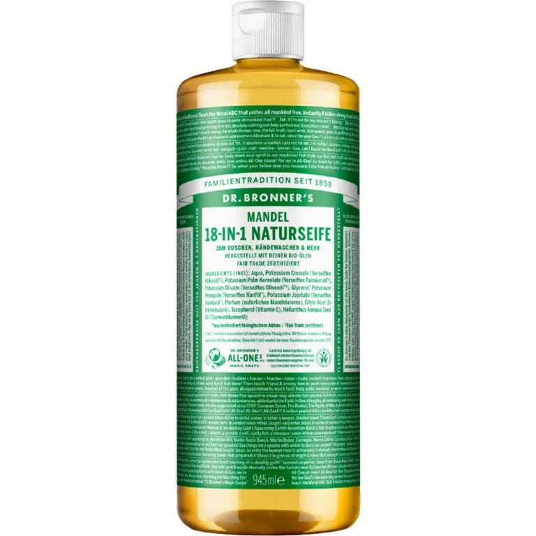 Dr. Bronner’s Almond universal liquid soap 945 ml