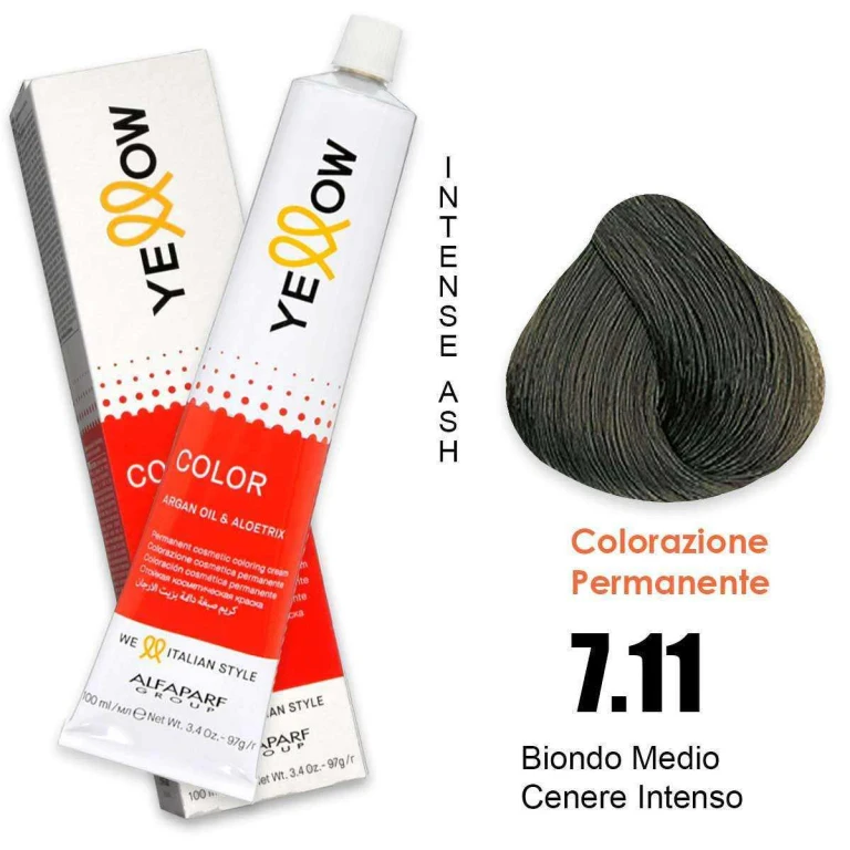 Yellow Color Permanent 7.11 100Ml