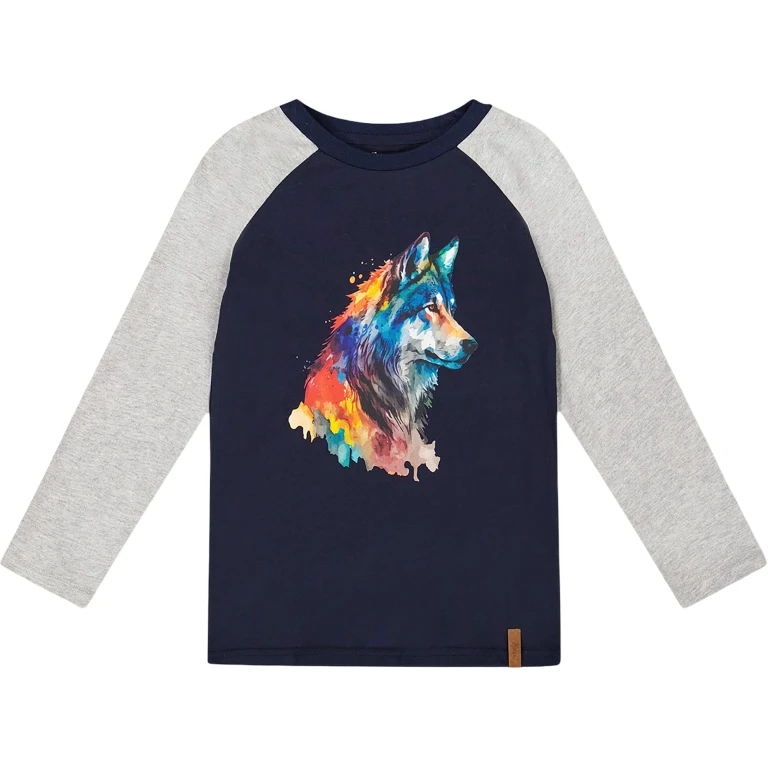 Long Raglan Sleeve Jersey T-Shirt - Little Boy