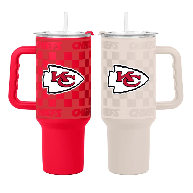 Kansas City Chiefs 40 oz. Stainless Steel Tumbler Set