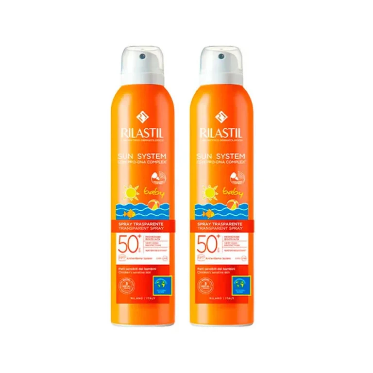 Sun System Baby Transparent Spray Duplo 2x200ml