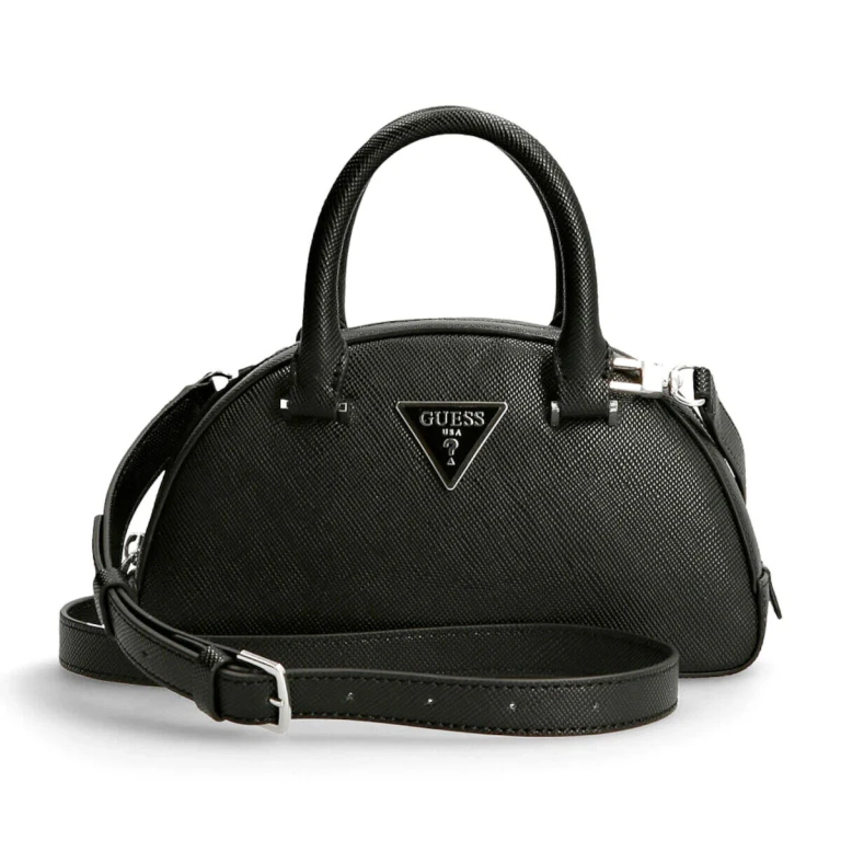 , Cordelia, polyurethane, fabric bag, black, women, mini