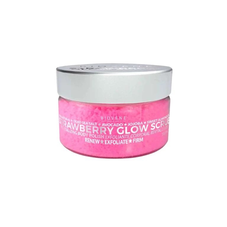 Strawberry Glow Scrub Revitalizing body exfoliant 200g