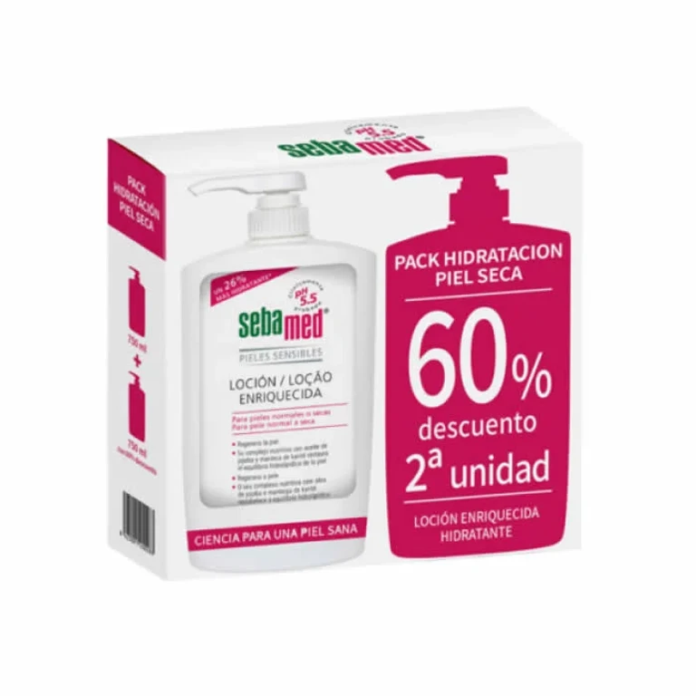 Enriched lotion Sebamed for normal or dry skin 2x750ml