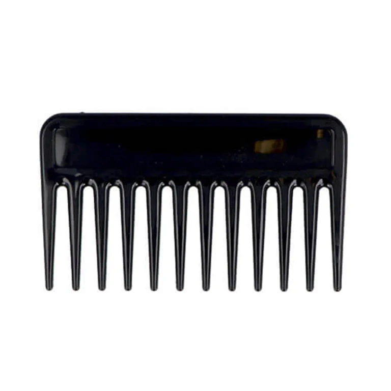 Barber comb Eurostil Black thinning comb 1 pc