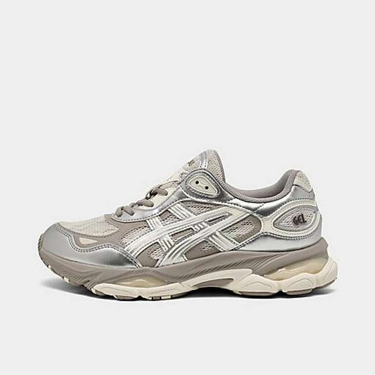 Asics Women's GEL-NYC 2.0 Casual Shoes in Smoke Grey/Pure Silver