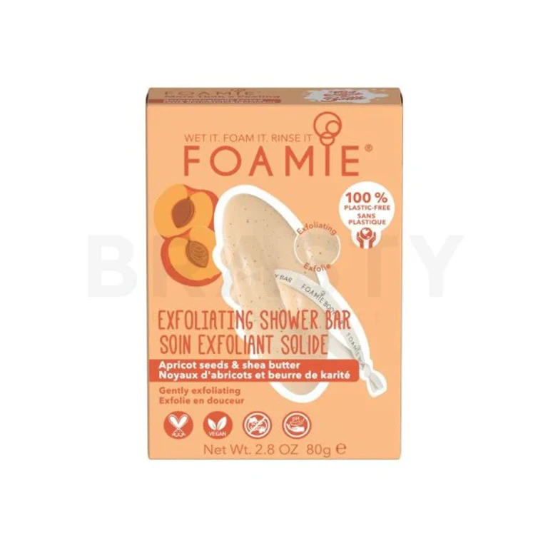 Exfoliating Shower Bar Apricot Seed and Shea Butter 80 g
