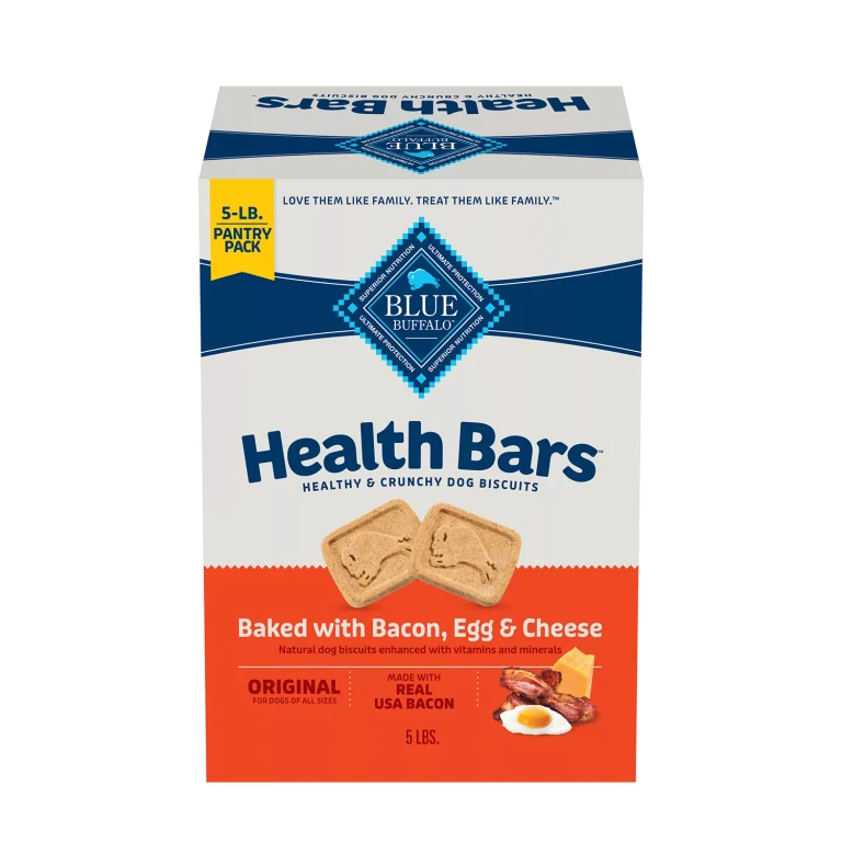 Health Bars Bacon, Egg, & Cheese Crunchy Dog Treats, 5 lbs.