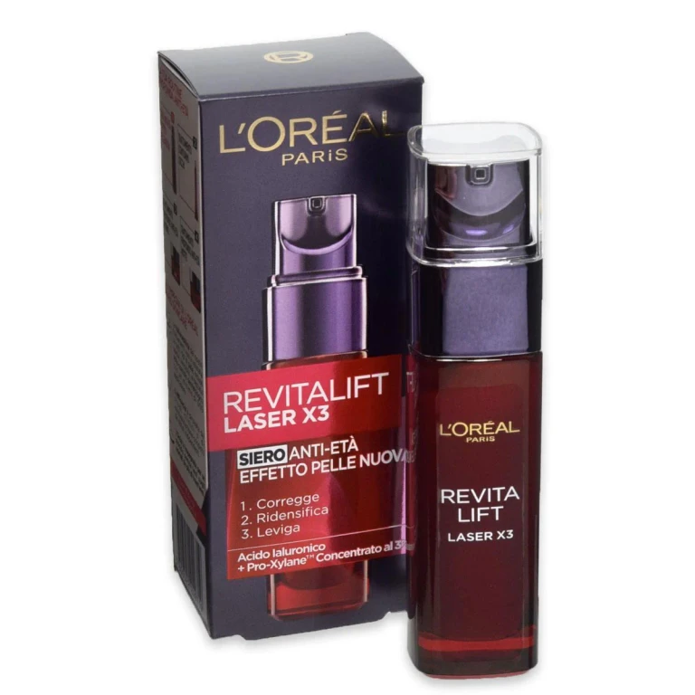 L'oreal revitalift laser x3 anti serum eta' 30 ml