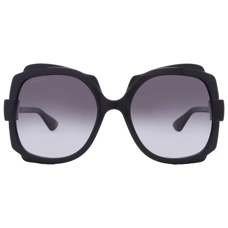 Grey Irregular Ladies Sunglasses GG1431S 001 57