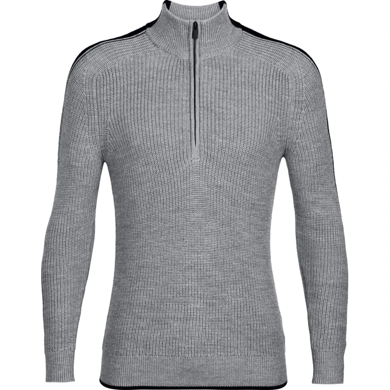 Lodge Merino Long Sleeve Half-Zip Sweater - Men's