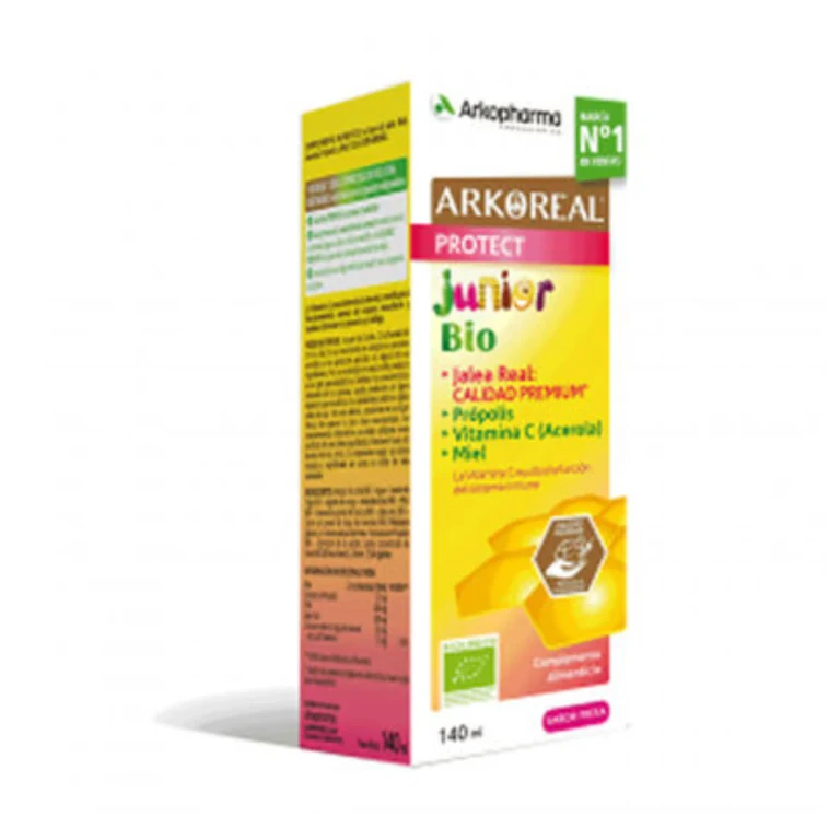 Arkopharma Arkoreal Protect Junior Strawberry Syrup 140ml